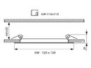 Осветление - Grid Led 6W SR/L (1)