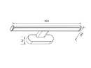 Осветително тяло за баня - ARBA 8W (1)