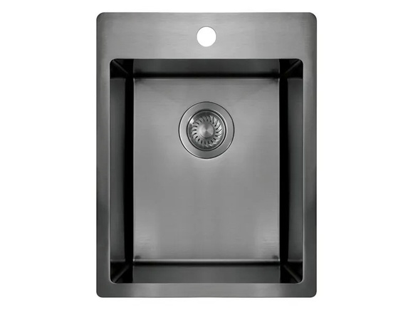 Стилна мивка за кухня Olfato Precious Titanium 39