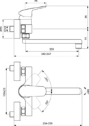 Смесителна батерия за кухня Ceraflex (1)