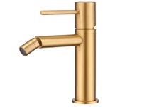 Стоящ смесител за биде Monza Brushed Gold