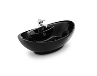 Модерен умивалник за плот Bowl Black