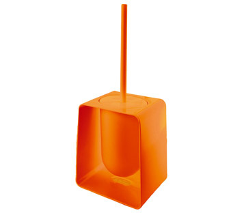 Оранжева WC четка Зенит